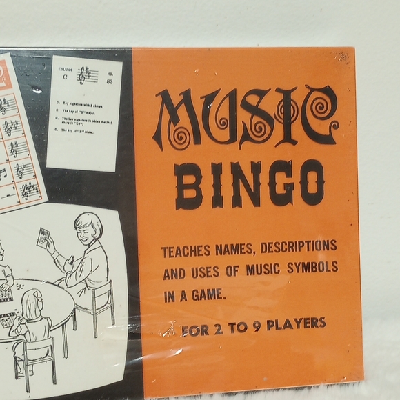 Vintage 1967 music bingo game - Picture 3 of 10